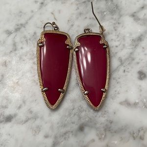 Kendra Scott - Skylar gold and maroon